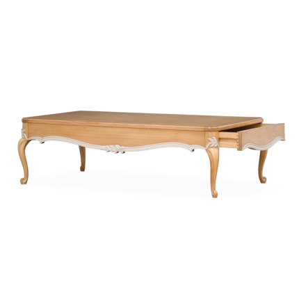 Florence Coffee Table by Lapa Interior Design – Curved silhouette with carved details