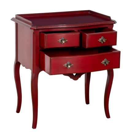 Lara Bedside Table by Lapa Interior Design – modern bedside table with two drawers and curved fronts