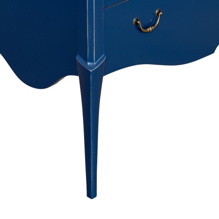 Parati Chest of Drawers in Navy Antique finish by Lapa Interior Design – classic wooden storage furniture with elegant lines.