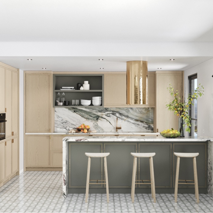 Quincy Kitchen - lapainteriordesign.com